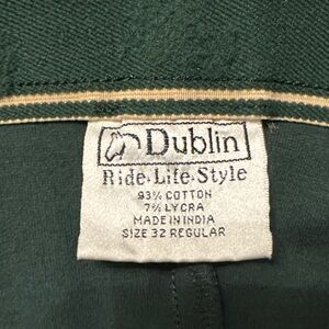 Dublin Men's Green Pants